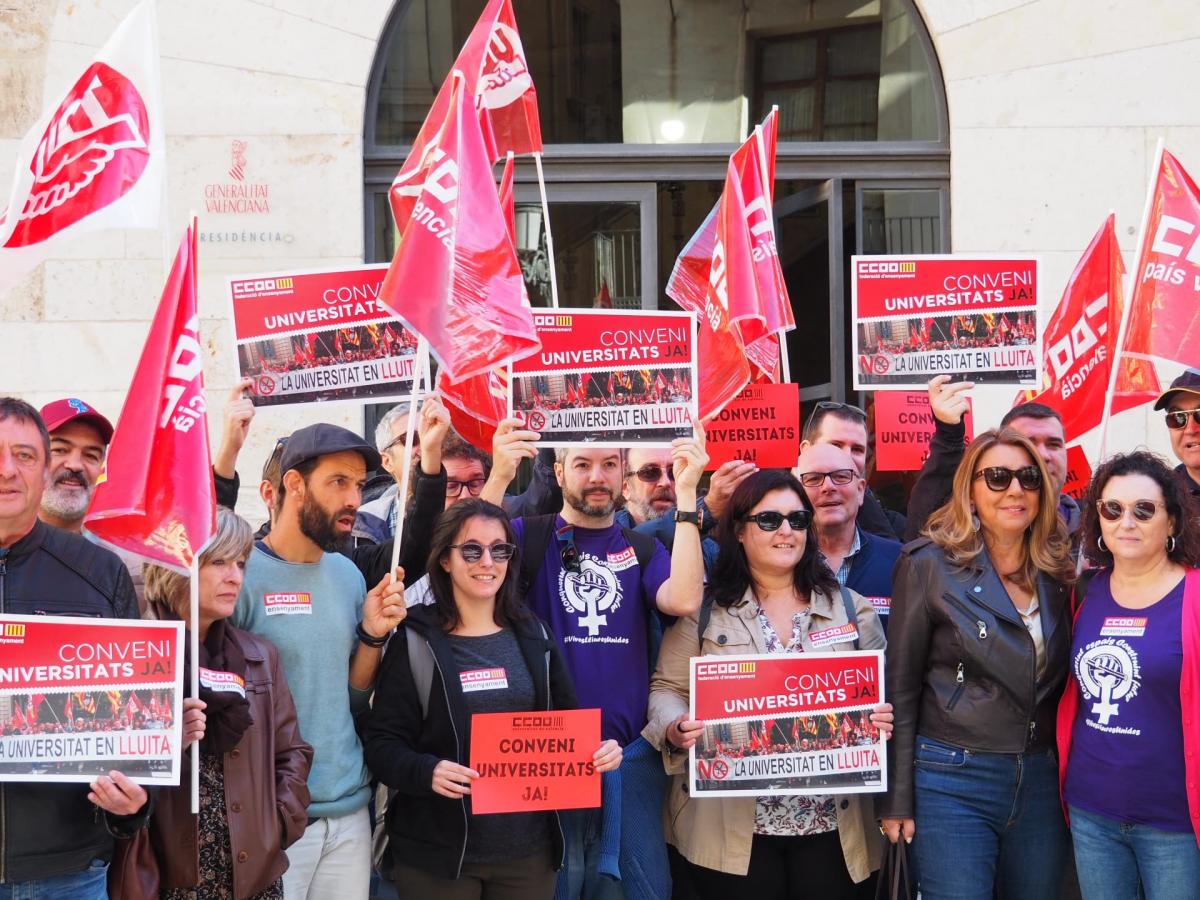 Conveni Collectiu Del Personal Laboral Secci N Sindical Ccoo De La Upv