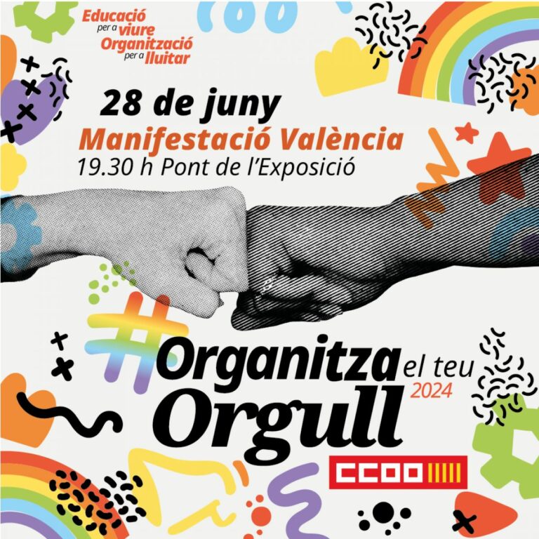 Dia Internacional de l’Orgull LGTBI+ al País Valencià.
