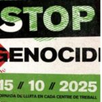 cartel manifestacion stop genocidi