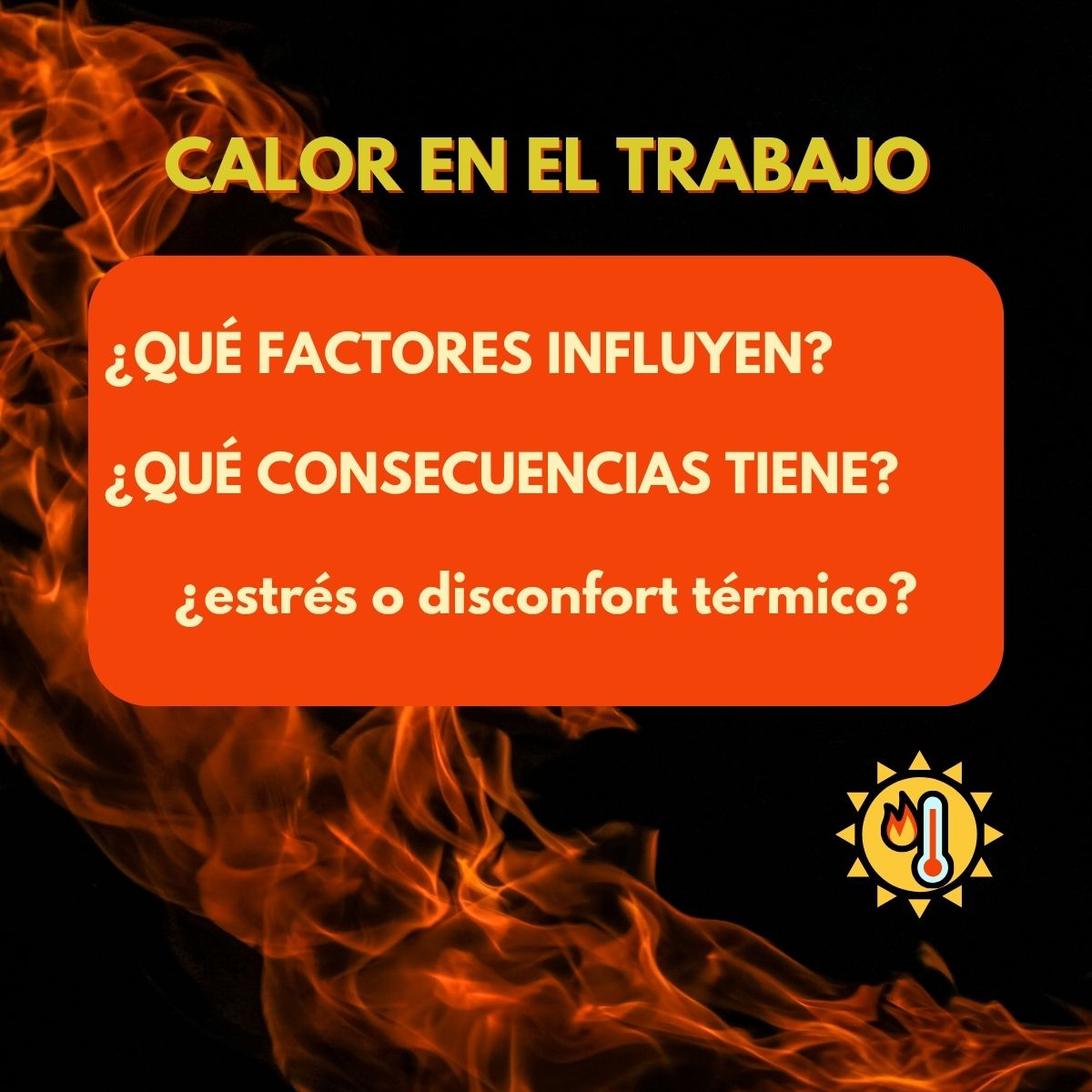 Imagen infografía calor castellano