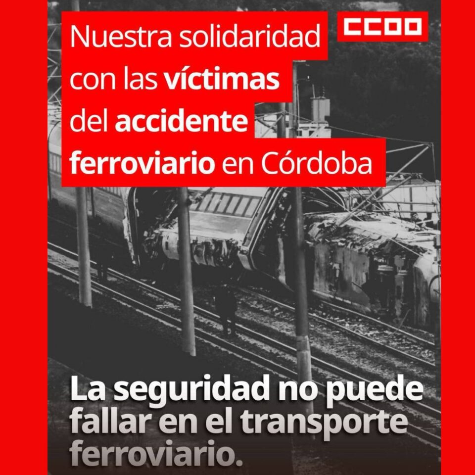 solidaridad con las victimas del accidente
